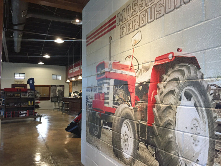 Vintage Tractor Wall Coverings