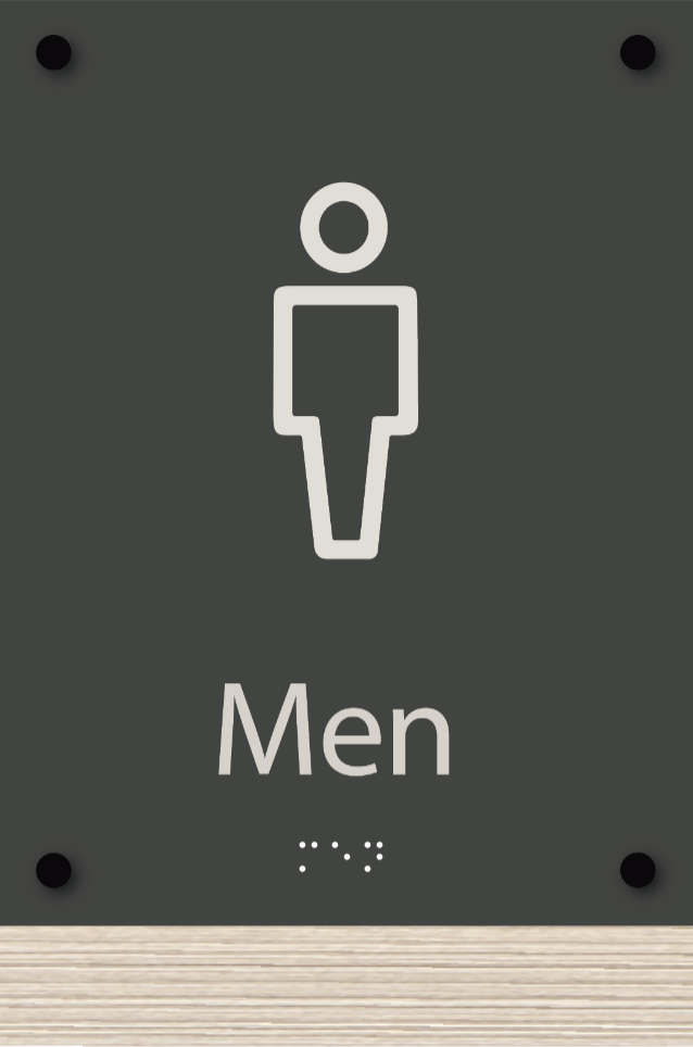 AGCO Restroom Placards (ADA Compliant)