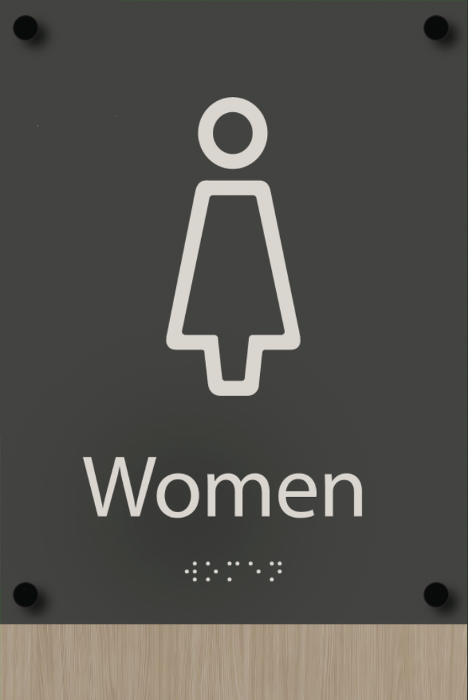 AGCO Restroom Placards (ADA Compliant)