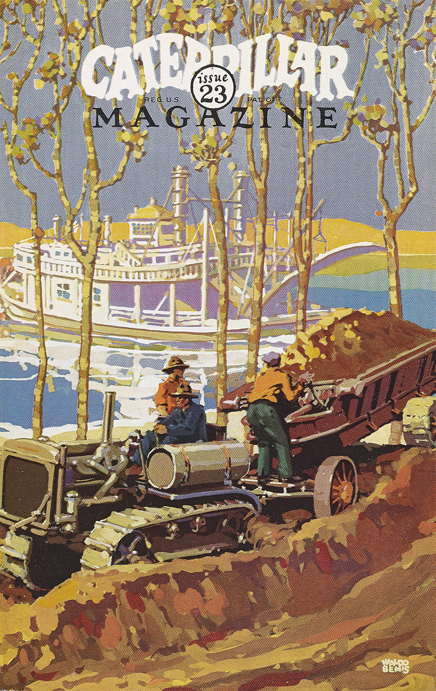 Caterpillar Magazine Wall Art – Complete Set – Issues 21-30