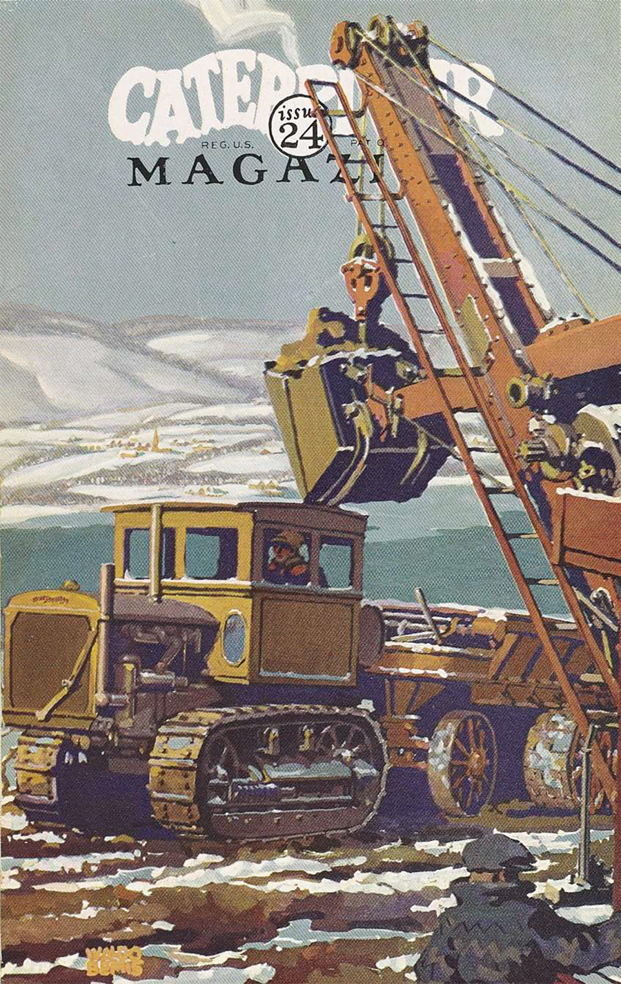 Caterpillar Magazine Wall Art – Complete Set – Issues 21-30