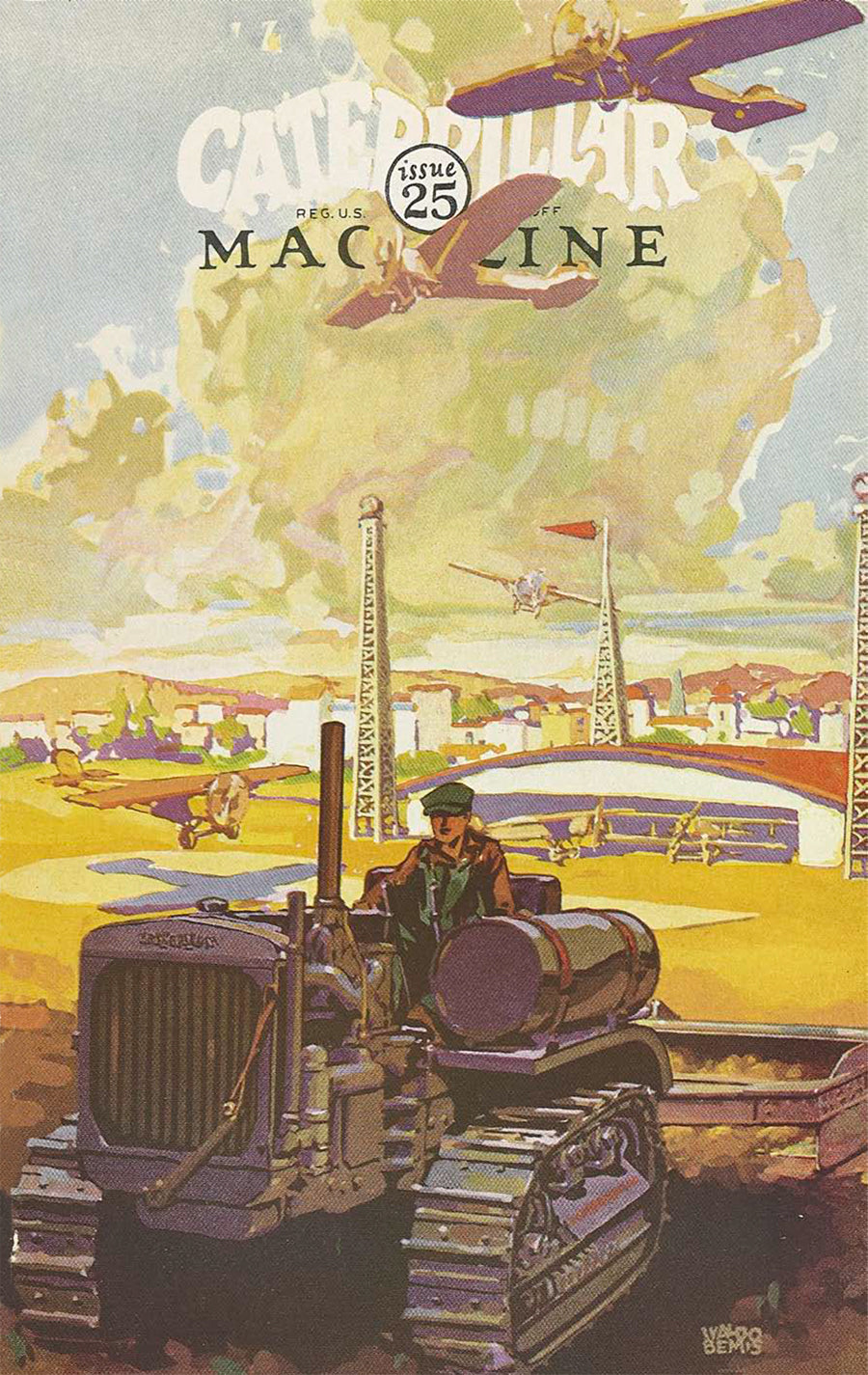 Caterpillar Magazine Wall Art – Complete Set – Issues 21-30