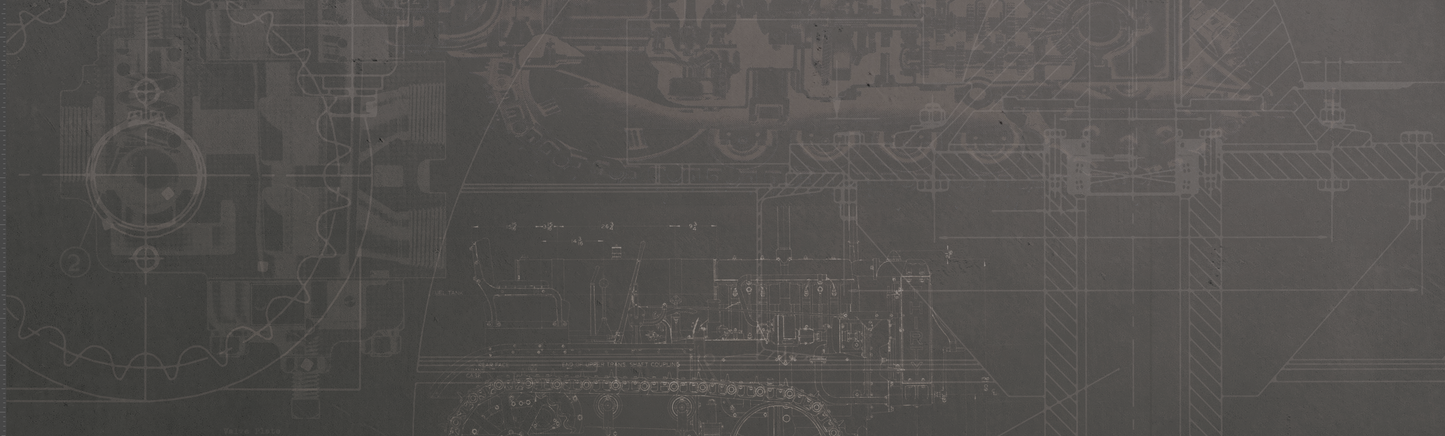 Vintage Engine Drawing