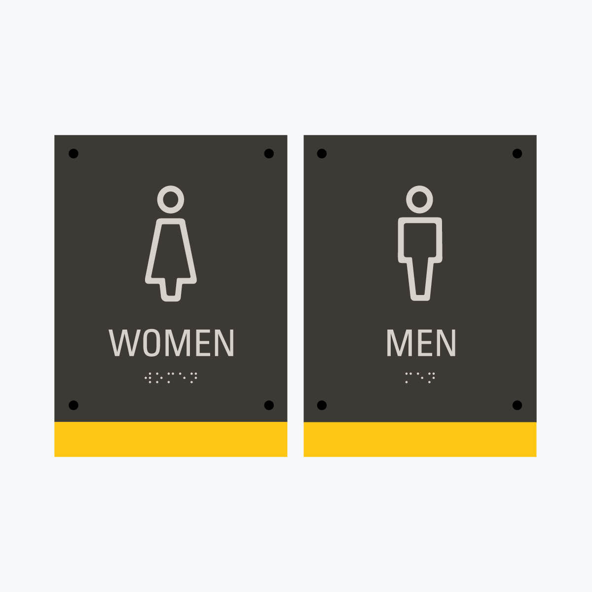 Restroom Placards (ADA Compliant)