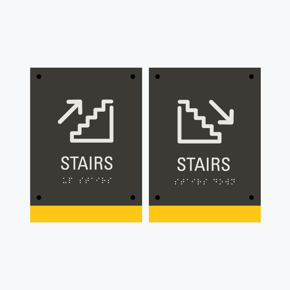 ADA Stairs Placard Set