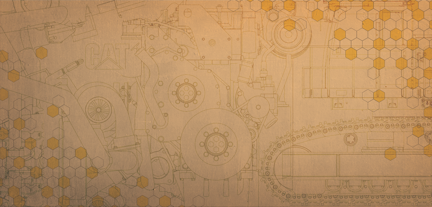 CAT Technical Drawing Motif