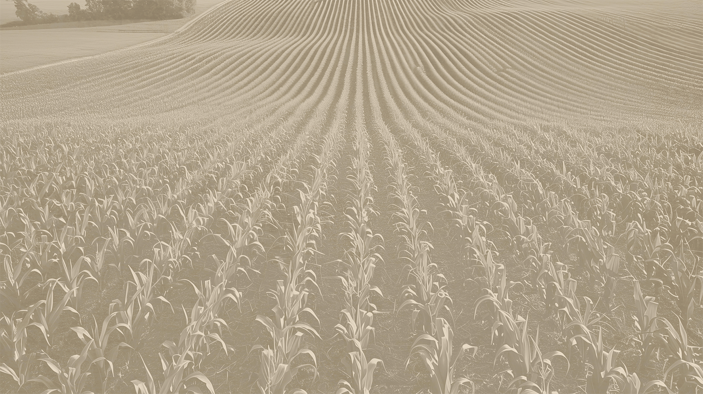 Corn Crop Rows 7004