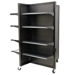Lozier Basic Four-Way Merchandiser