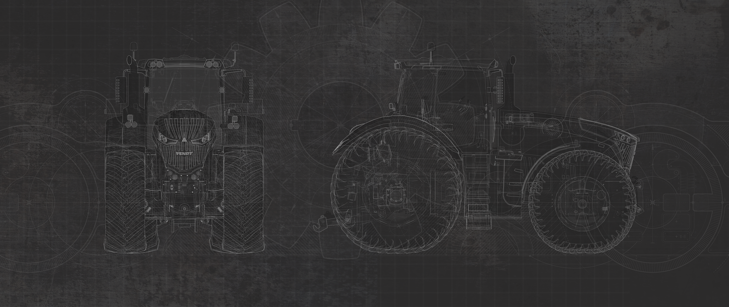 Fendt Technical Drawing, Dark
