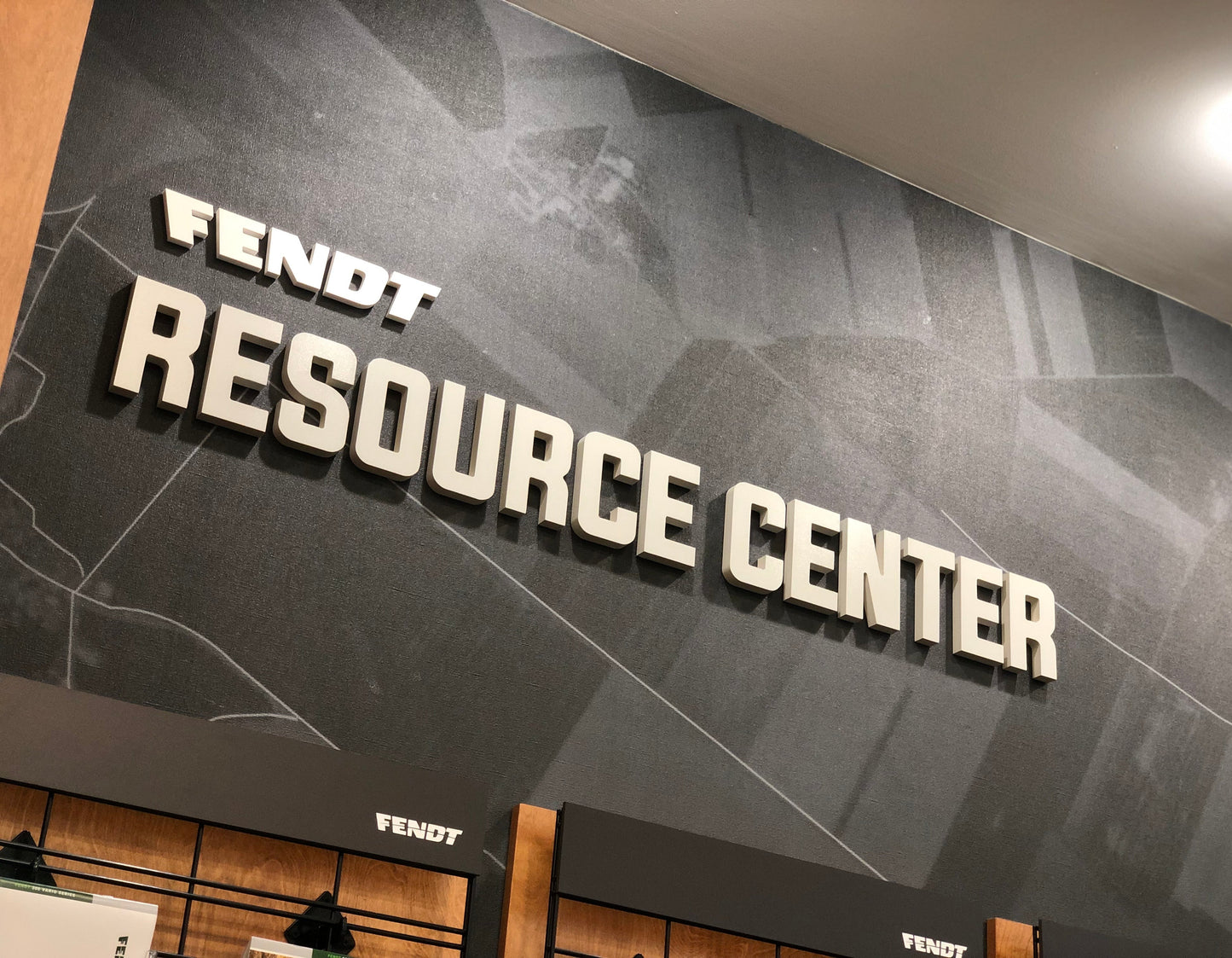 Resource Center Dimensional Lettering