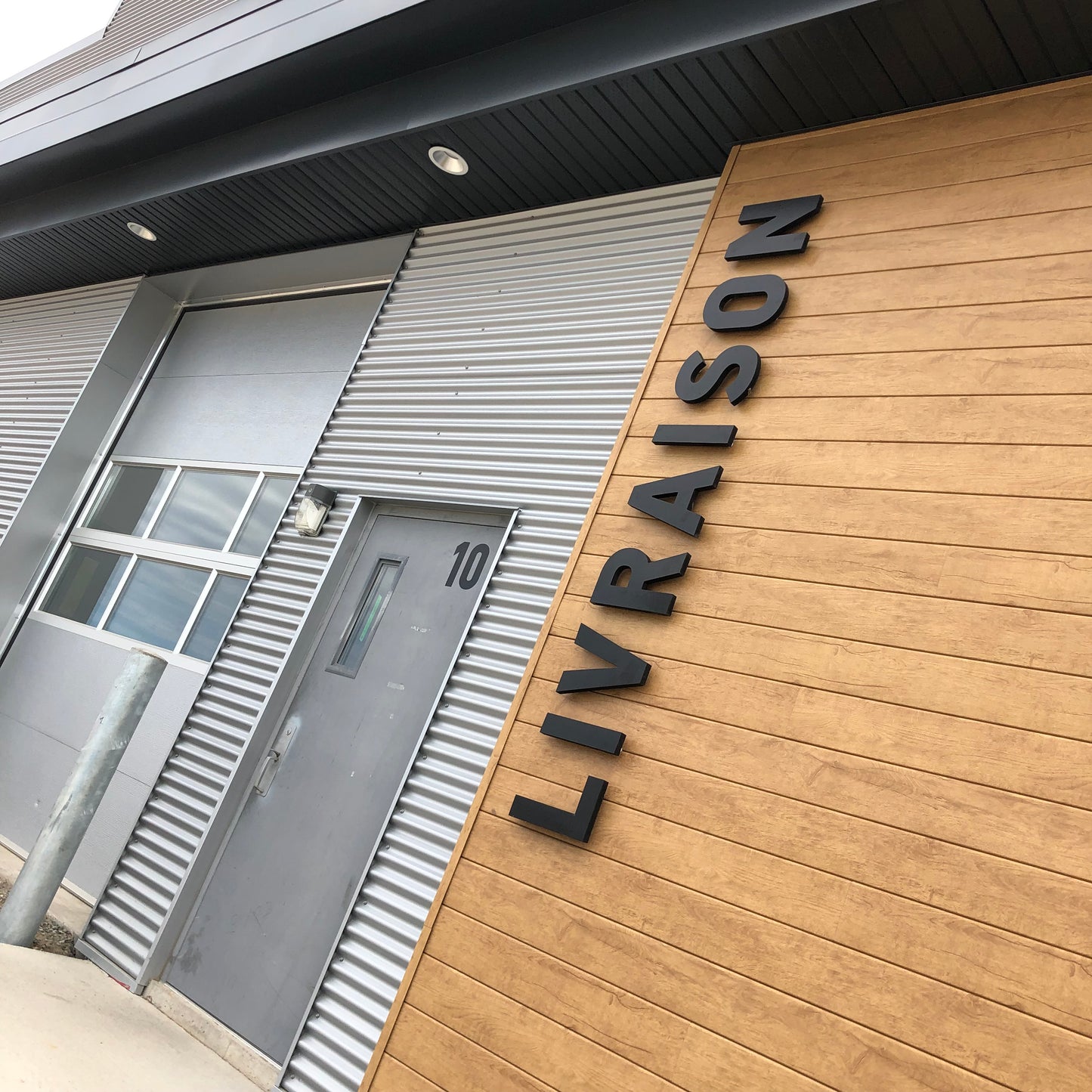 Raw Steel Lettering