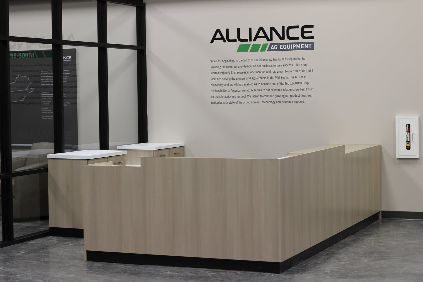 RC-2024 Expanded Reception Counter