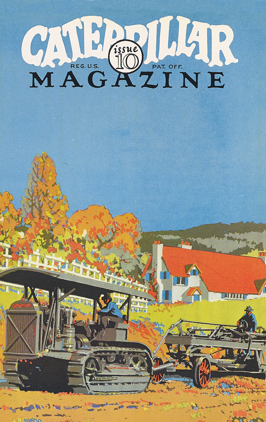 Caterpillar Magazine Wall Art – Complete Set – Issues 1-10