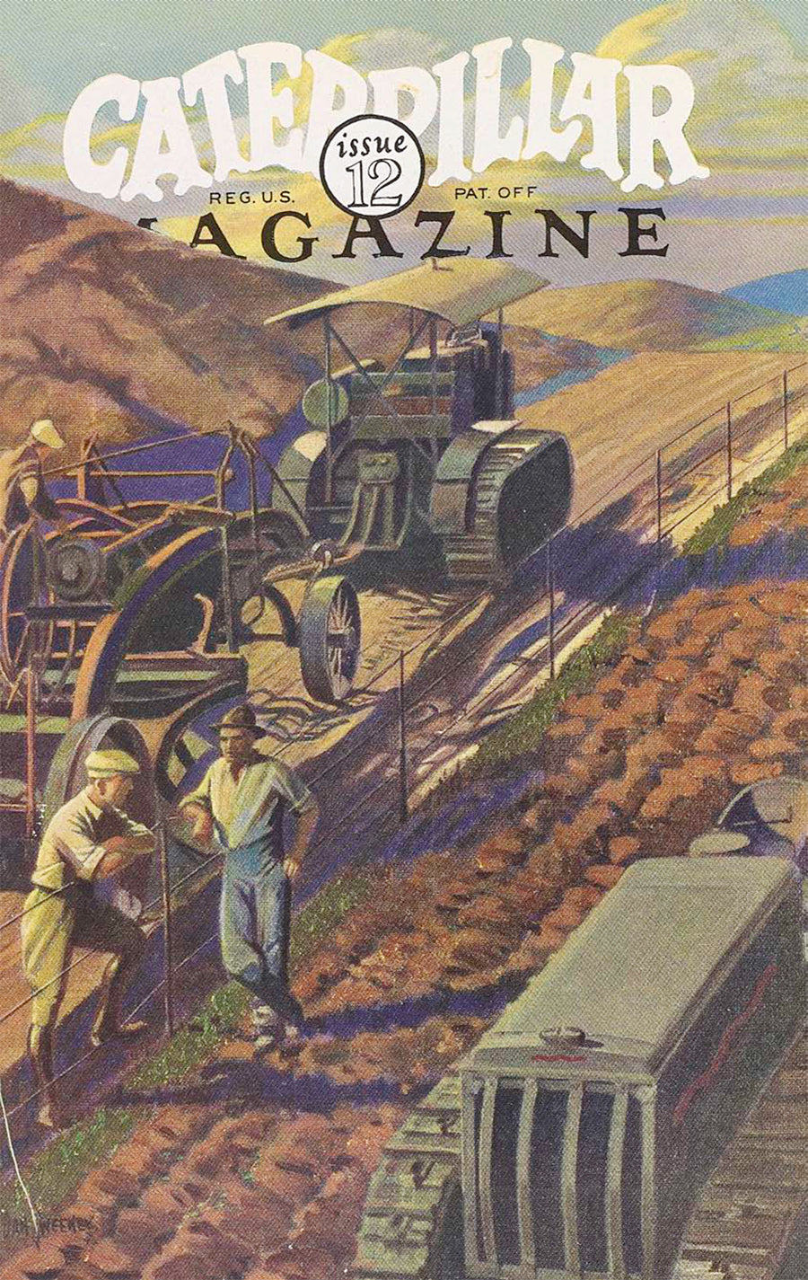 Caterpillar Magazine Wall Art – Complete Set – Issues 11-20
