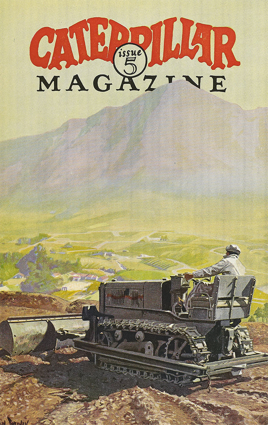 Caterpillar Magazine Wall Art – Complete Set – Issues 1-10