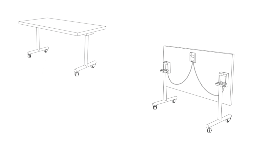 Flip Top Table
