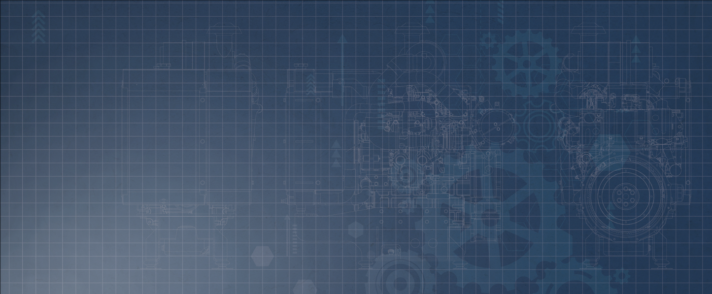 Engine, Gears and Grid Mural II