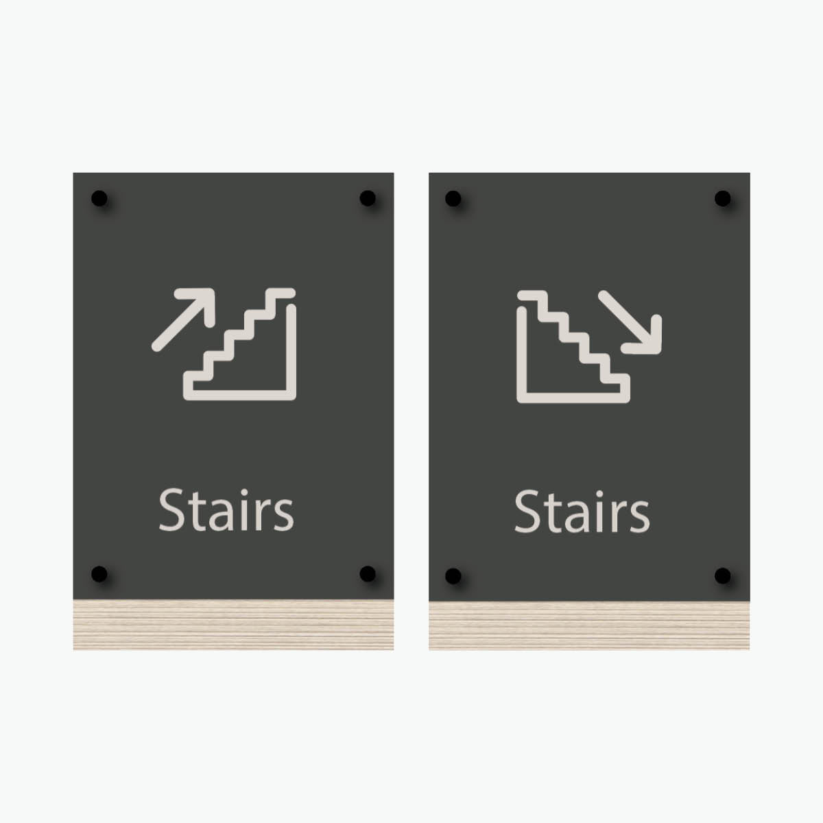 AGCO Stairs Placards
