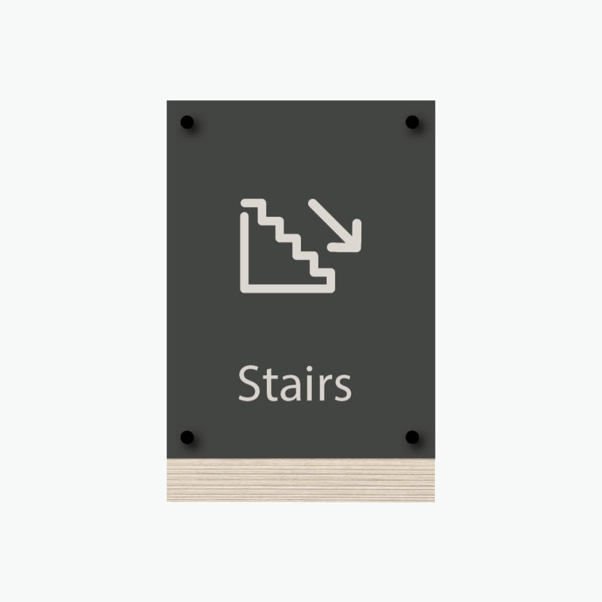 AGCO Stairs Placards