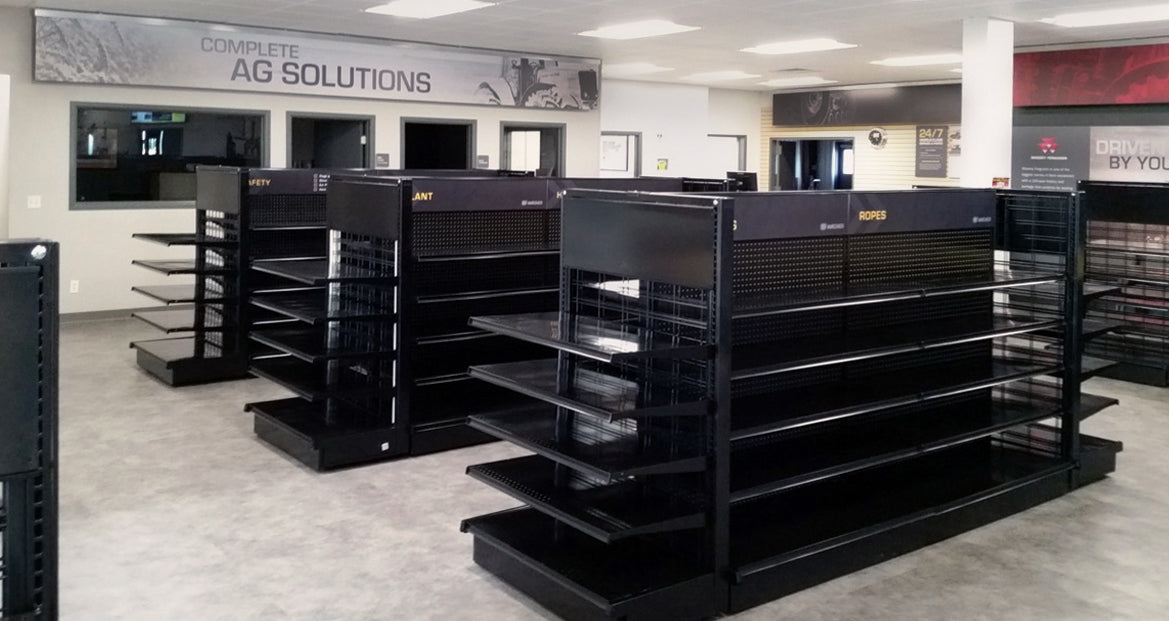 96" Lozier Basic Shelving Unit