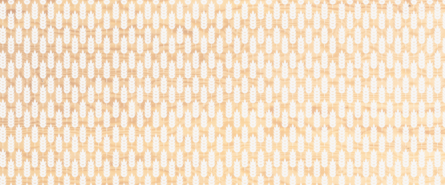 Wheat on Wood Mural II