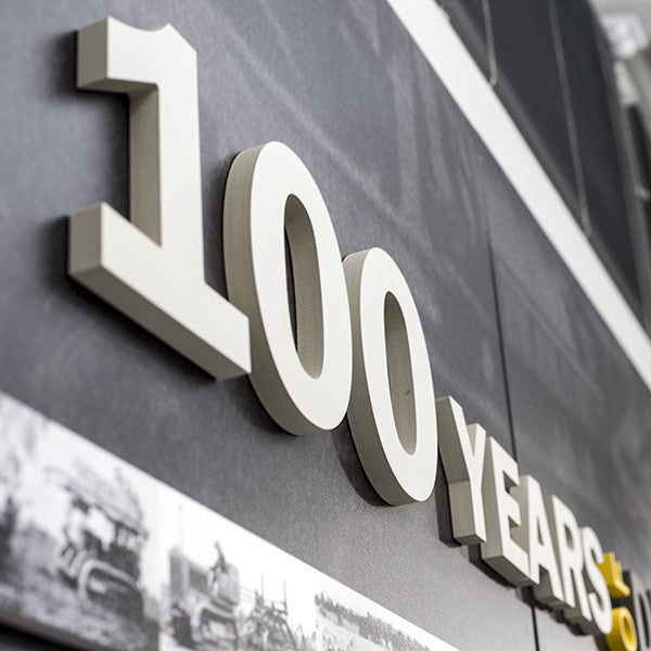 Dimensional PVC Lettering