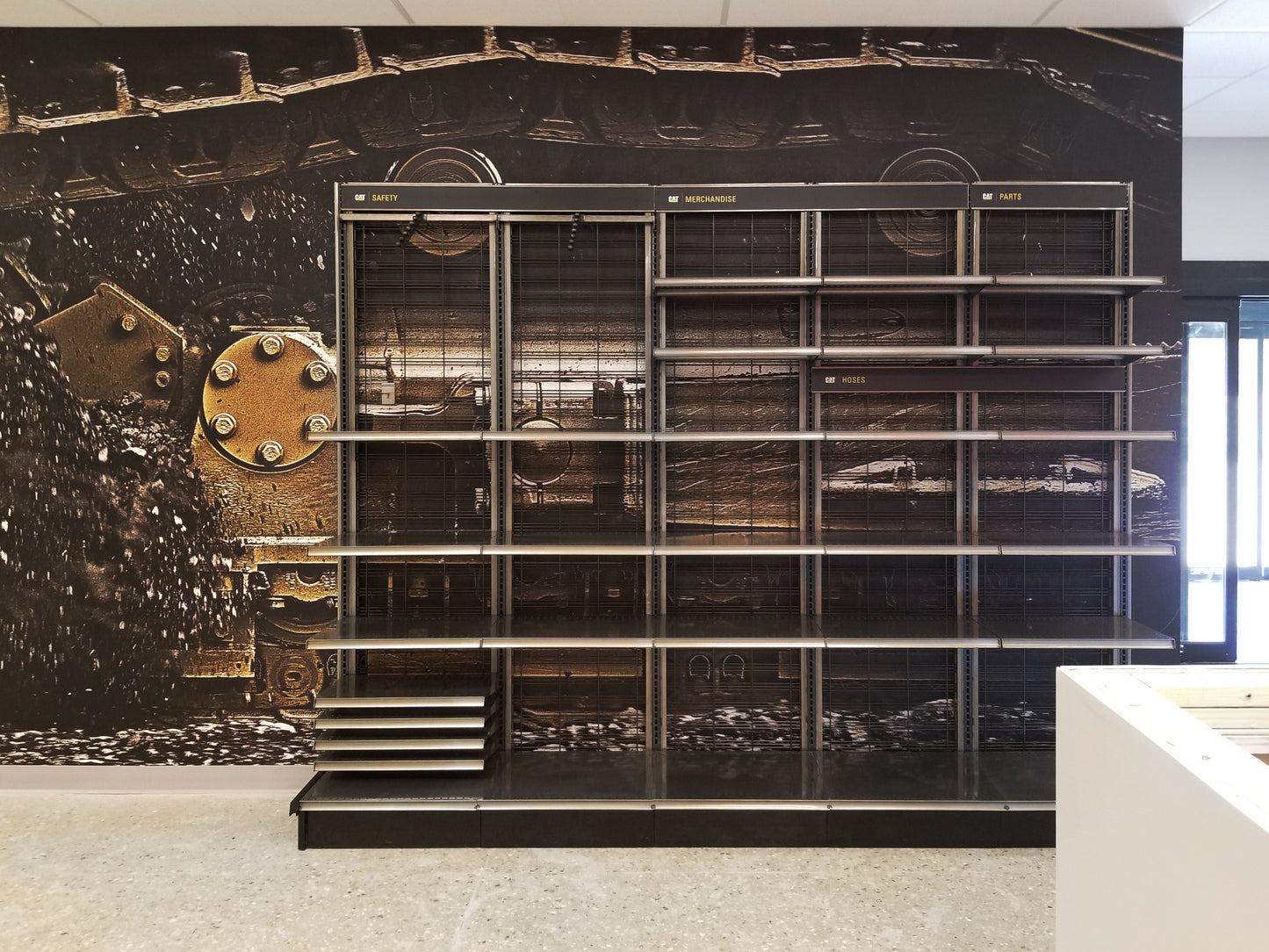 84' Premium Lozier Wall Merchandiser: 36"w x 84"h