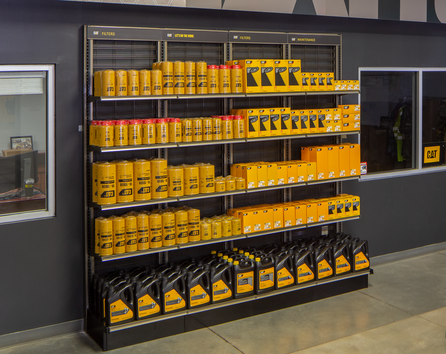 84' Premium Lozier Wall Merchandiser: 36"w x 84"h
