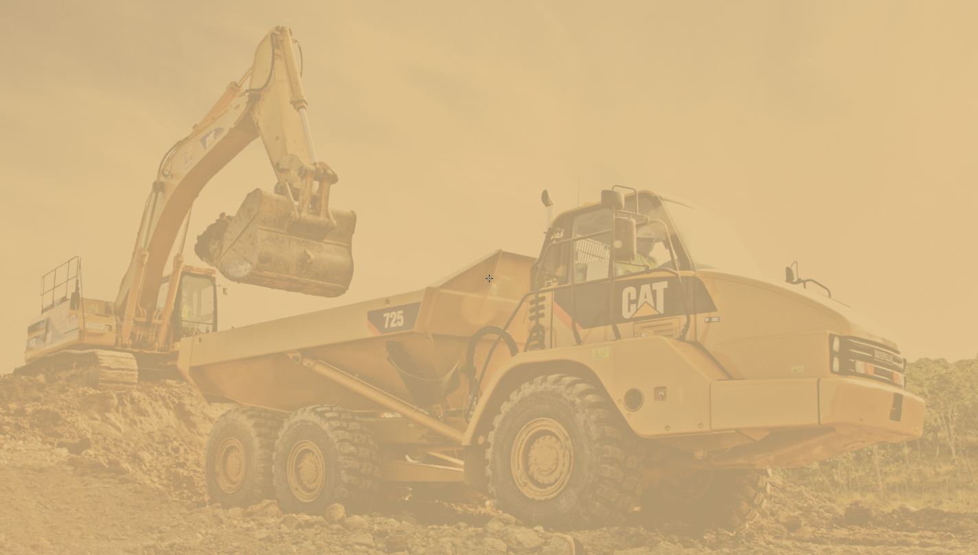 Excavator & Articulated Truck