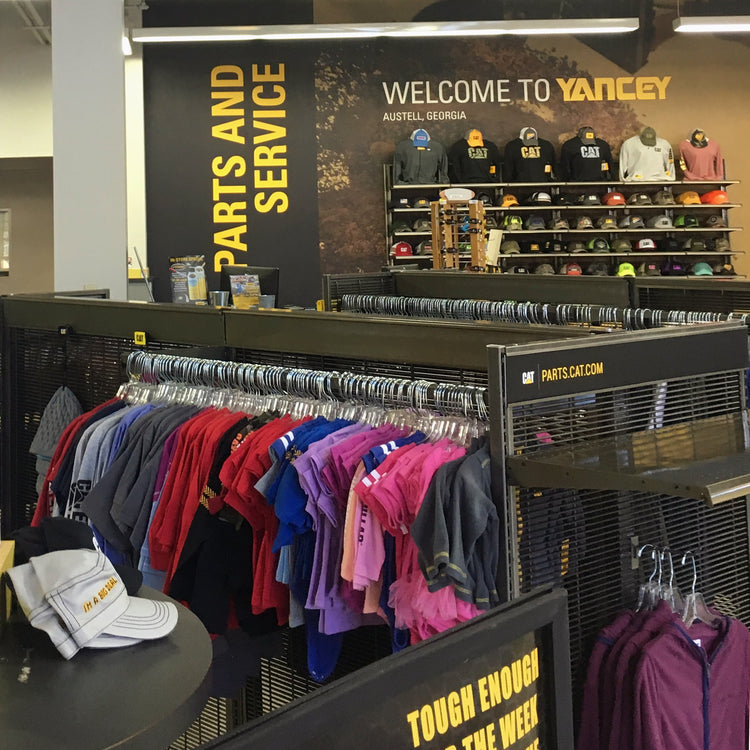 CAT Retail Fixture Signage