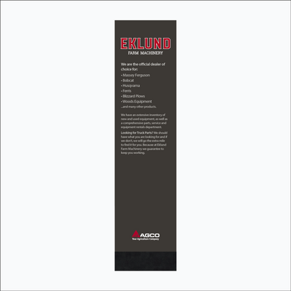 AGCO Retail Freestanding Fixture Signage