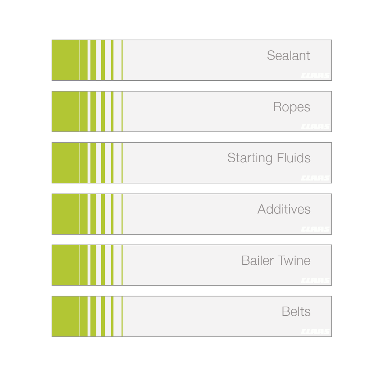 CLAAS Retail Category Toppers