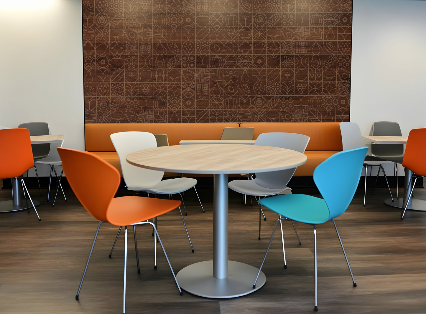 AGCO Breakroom Wood Wall Treatment