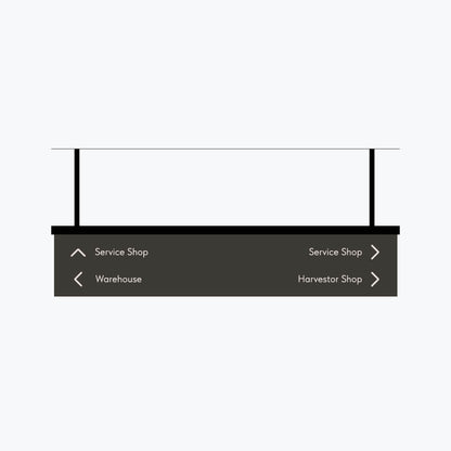 Ceiling Directional Blades: CAT Branded