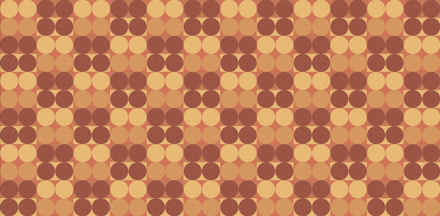 Geometric Crop Circles Mural