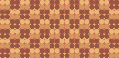 Geometric Crop Circles Mural