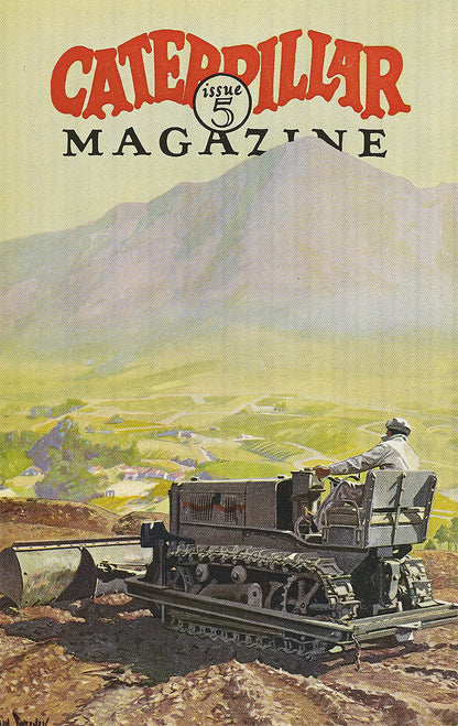 Caterpillar Magazine Wall Art – Complete Set – Issues 1-10