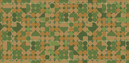 Mondrian Crop Circle Mural