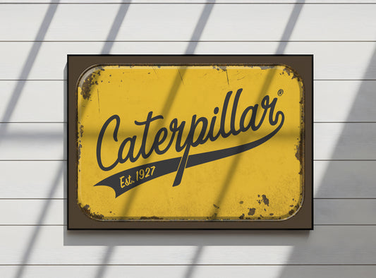 Caterpillar Vintage Logo Badge