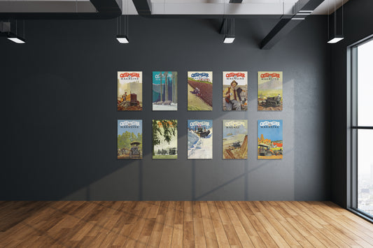 Caterpillar Magazine Wall Art – Complete Set – Issues 1-10