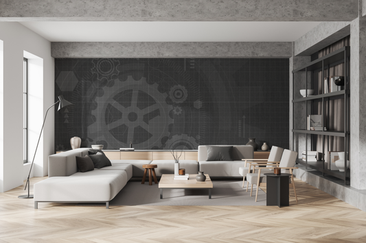 Gears & Sprockets Mural II