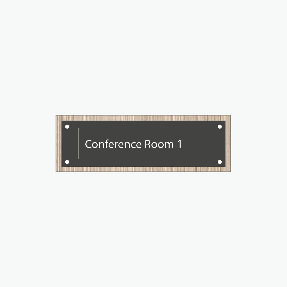 Room Placard: Centered