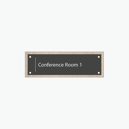 Room Placard: Centered