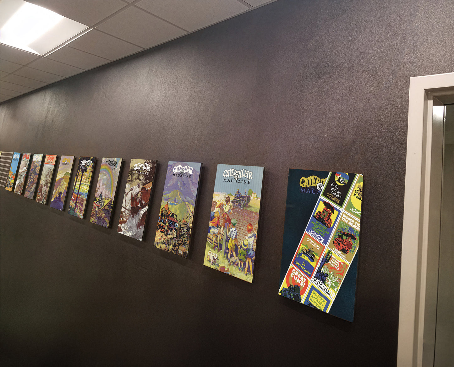 Caterpillar Magazine Wall Art – Complete Set – Issues 11-20