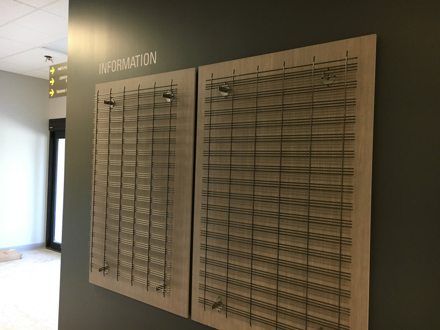 Wall Mounted Brochure Display