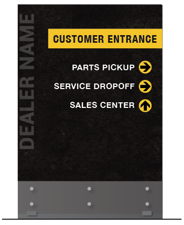 Exterior Directional Signage