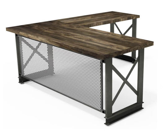 Carruca Office Desk: 'L' Configuration